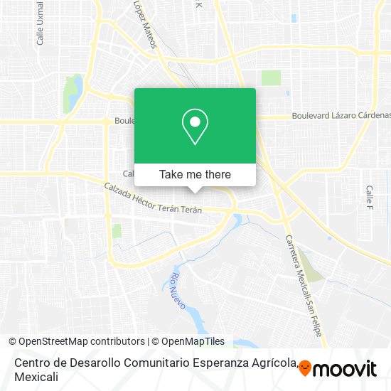 Centro de Desarollo Comunitario Esperanza Agrícola map