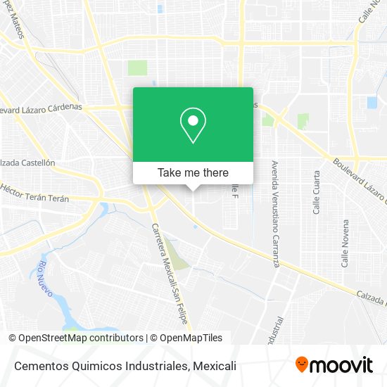 Cementos Quimicos Industriales map