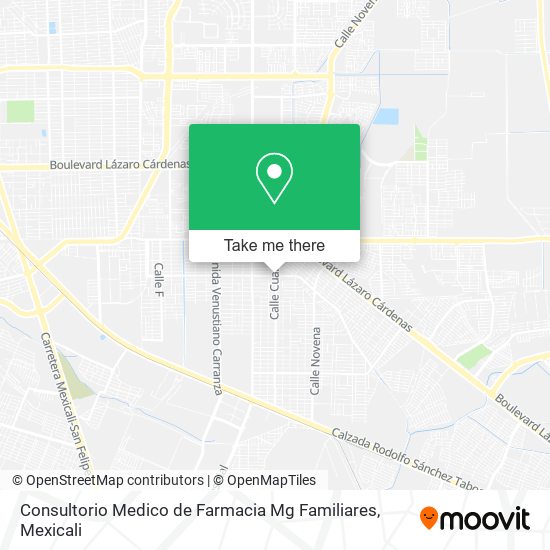 Consultorio Medico de Farmacia Mg Familiares map