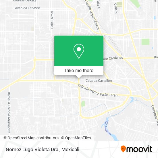 Gomez Lugo Violeta Dra. map