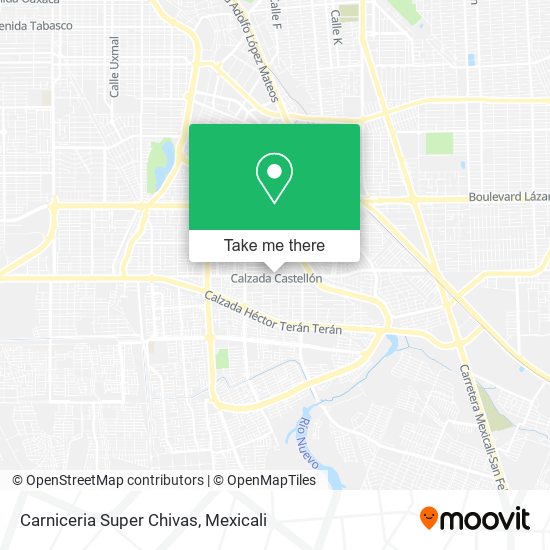 Carniceria Super Chivas map