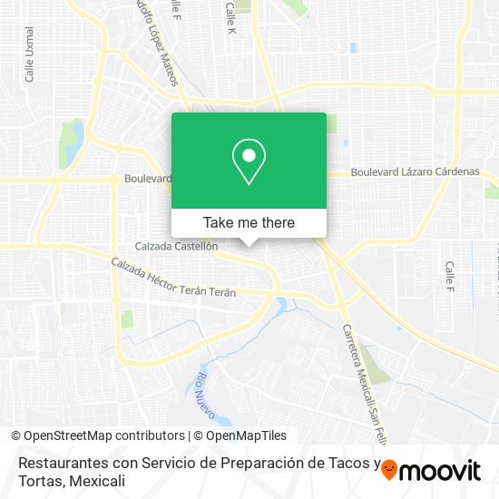 Restaurantes con Servicio de Preparación de Tacos y Tortas map