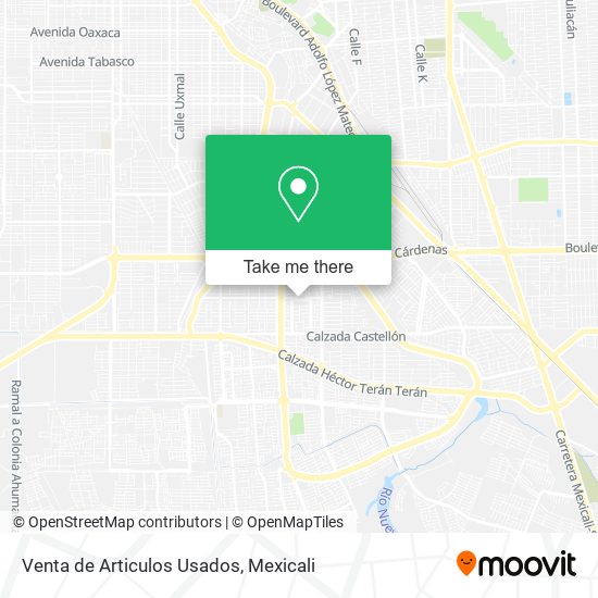 Venta de Articulos Usados map