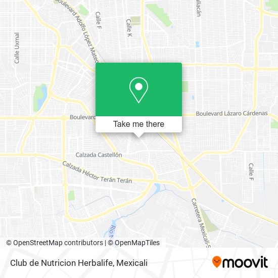 Club de Nutricion Herbalife map