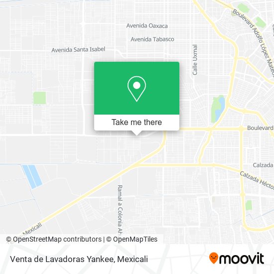 Venta de Lavadoras Yankee map