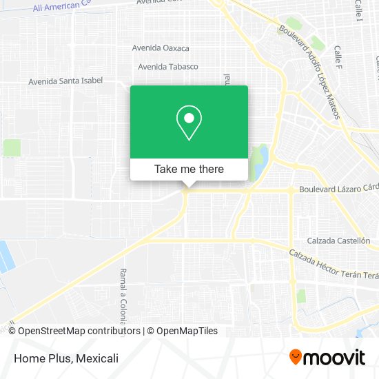 Home Plus map