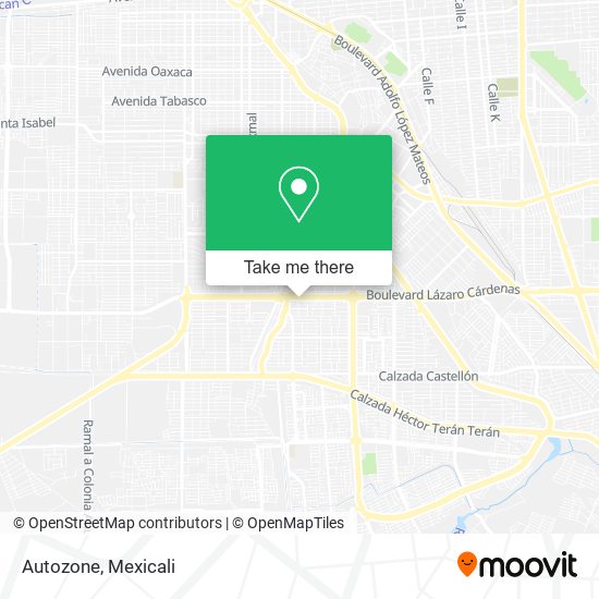 Autozone map