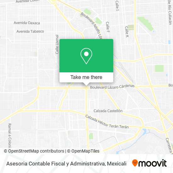 Asesoria Contable Fiscal y Administrativa map