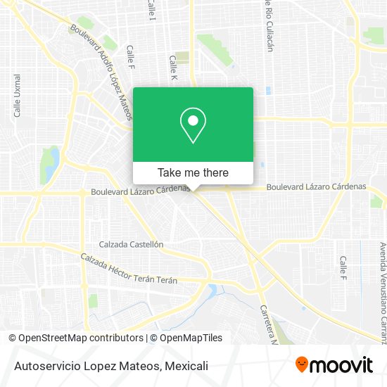 Autoservicio Lopez Mateos map