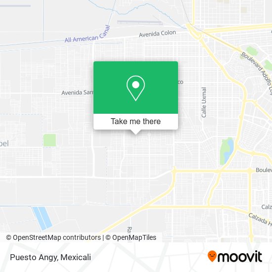 Mapa de Puesto Angy