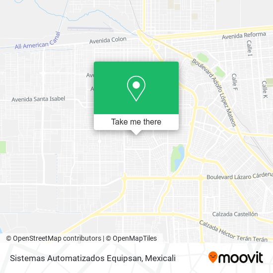 Sistemas Automatizados Equipsan map