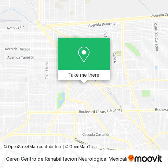 Ceren Centro de Rehabilitacion Neurologica map