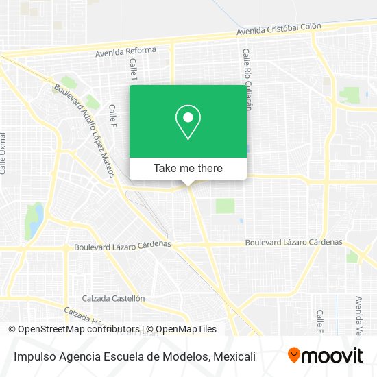 Impulso Agencia Escuela de Modelos map