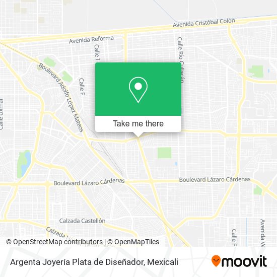 Argenta Joyería Plata de Diseñador map