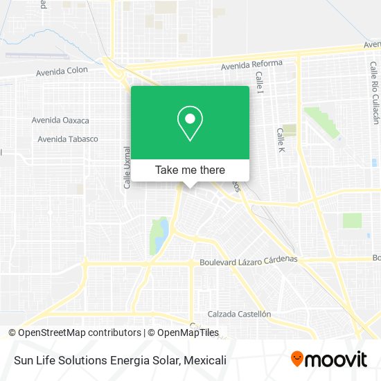 Sun Life Solutions Energia Solar map