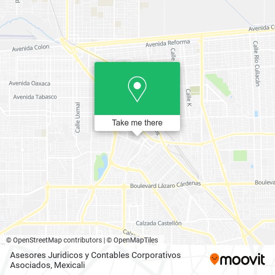 Asesores Juridicos y Contables Corporativos Asociados map