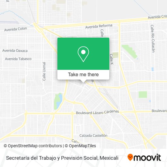 Secretaría del Trabajo y Previsión Social map