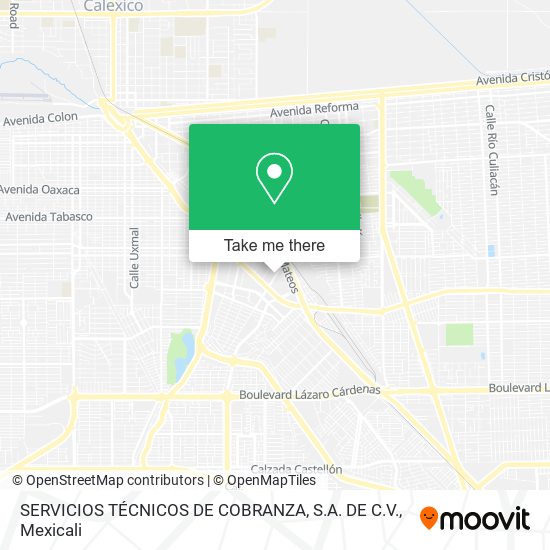 SERVICIOS TÉCNICOS DE COBRANZA, S.A. DE C.V. map