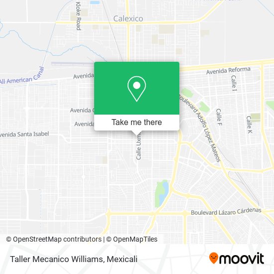 Taller Mecanico Williams map