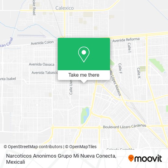 Narcoticos Anonimos Grupo Mi Nueva Conecta map