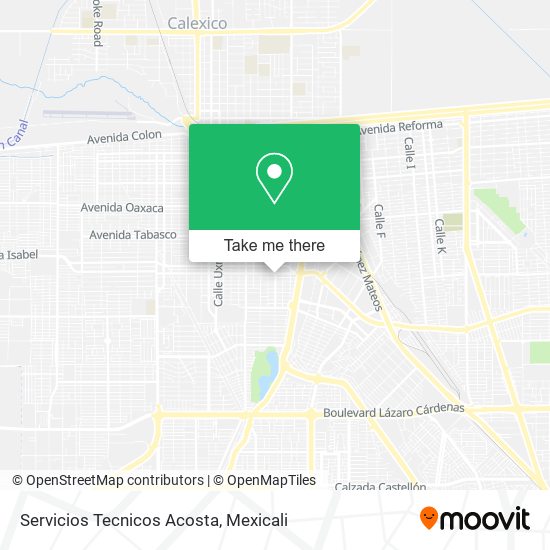 Servicios Tecnicos Acosta map