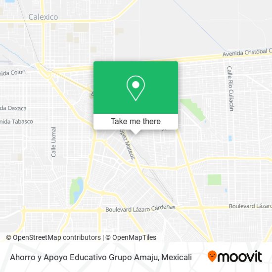 Ahorro y Apoyo Educativo Grupo Amaju map