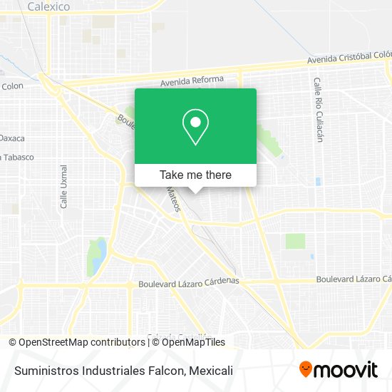 Suministros Industriales Falcon map