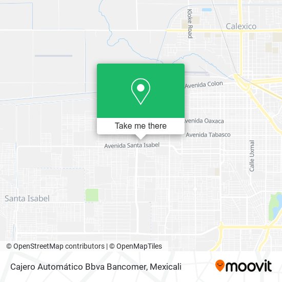 Cajero Automático Bbva Bancomer map