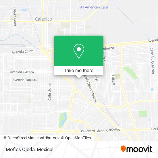 Mapa de Mofles Ojeda
