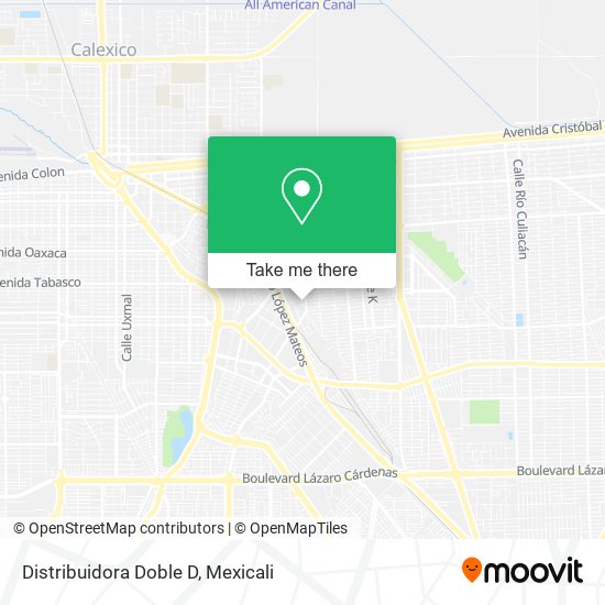 Distribuidora Doble D map