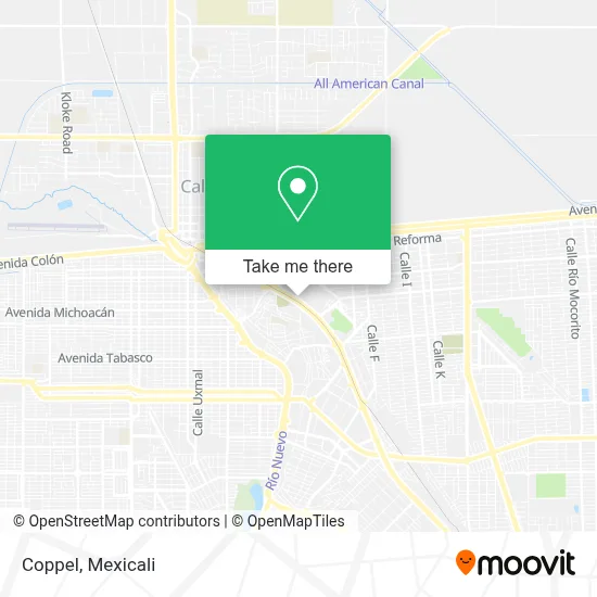 Coppel map