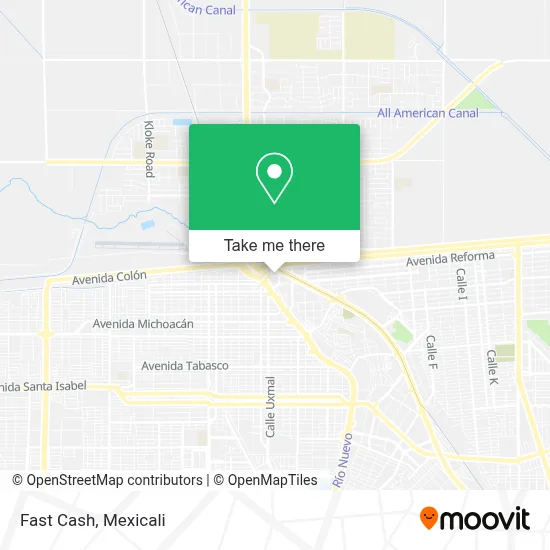 Fast Cash map