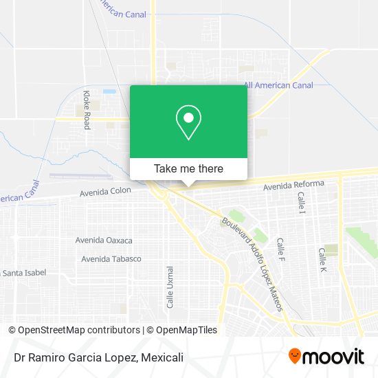 Mapa de Dr Ramiro Garcia Lopez