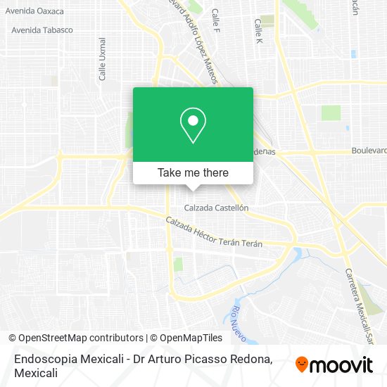 Endoscopia Mexicali - Dr Arturo Picasso Redona map