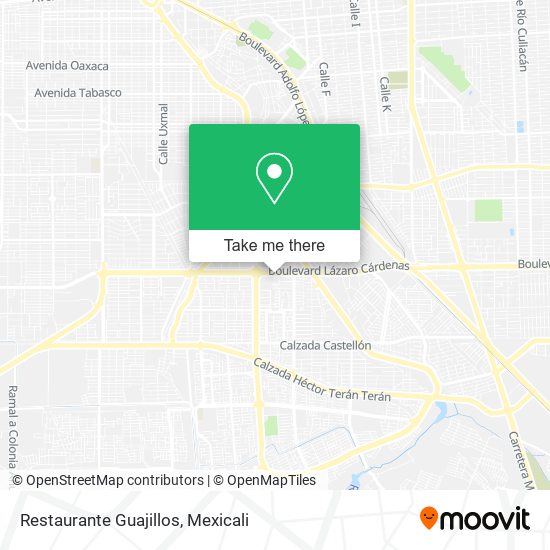 Restaurante Guajillos map