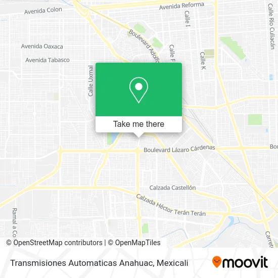 Transmisiones Automaticas Anahuac map