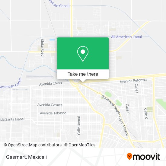 Gasmart map