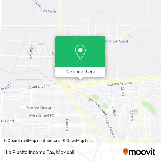 La Placita Income Tax map