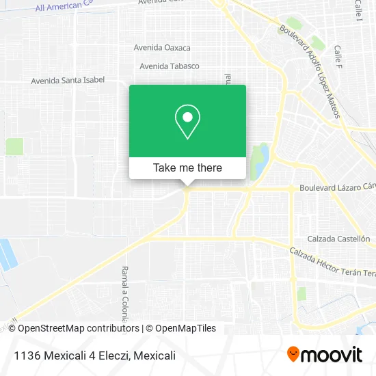 Mapa de 1136 Mexicali 4 Eleczi