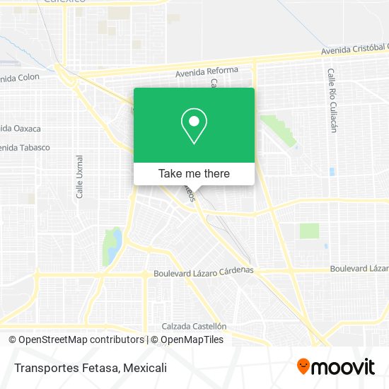 Mapa de Transportes Fetasa