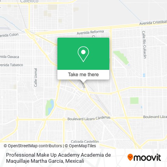Professional Make Up Academy Academia de Maquillaje Martha García map