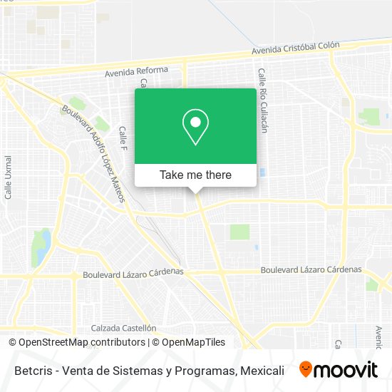 Betcris - Venta de Sistemas y Programas map