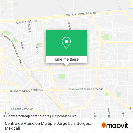 Centro de Atencion Múltiple Jorge Luis Borges map