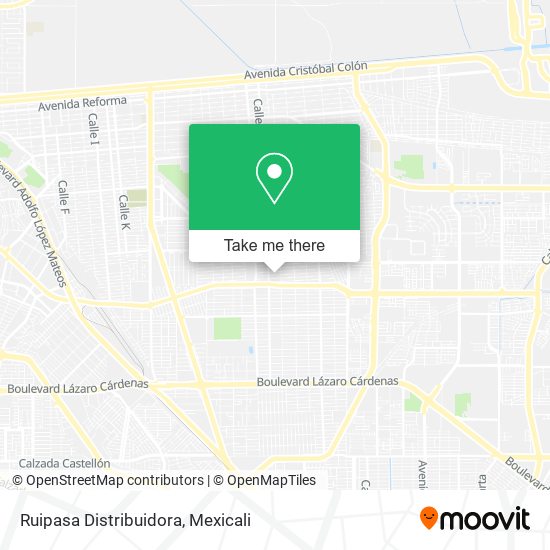 Ruipasa Distribuidora map