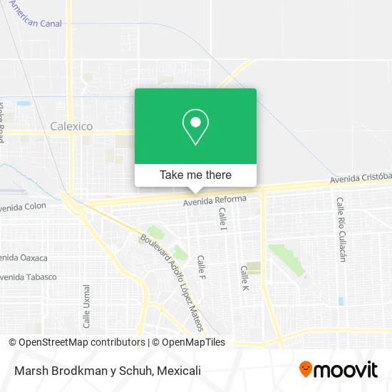 Mapa de Marsh Brodkman y Schuh