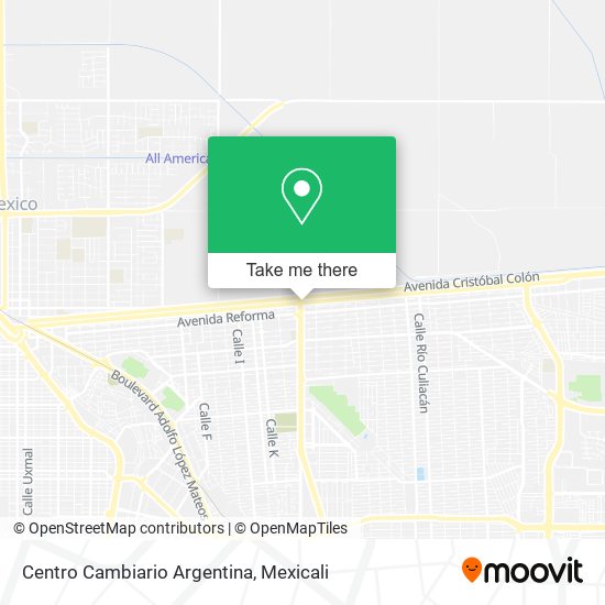 Centro Cambiario Argentina map