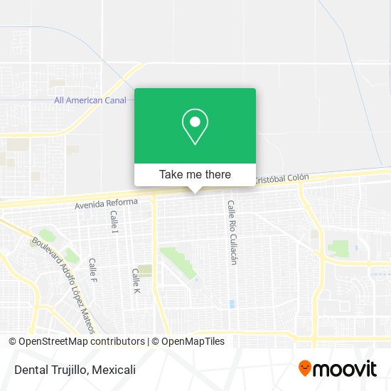 Dental Trujillo map