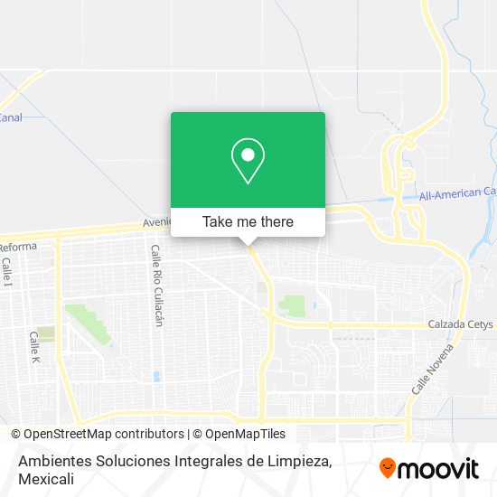 Ambientes Soluciones Integrales de Limpieza map