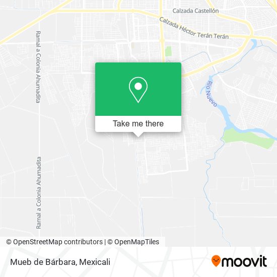 Mueb de Bárbara map