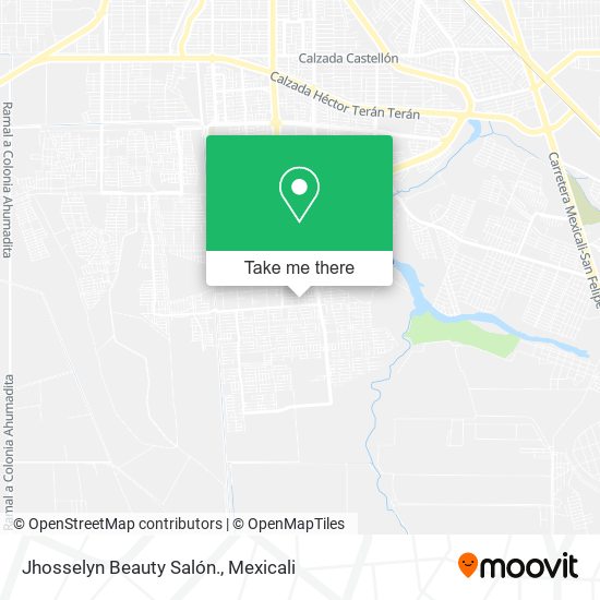 Jhosselyn Beauty Salón. map